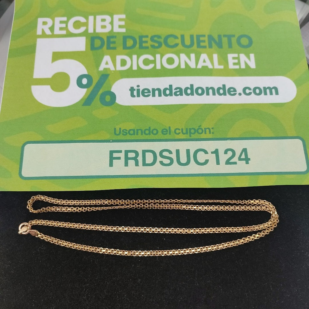 CADENA ORO 14 K 11.7 GRMS (SEMINUEVO)