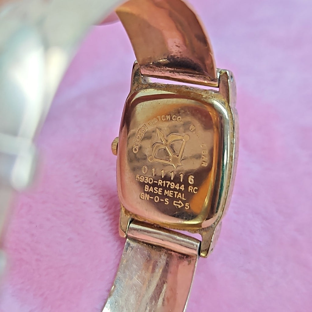 RELOJ CAJA ACERO PULSO ORO ORO 10 K 25.8 GRMS (SEMINUEVO)