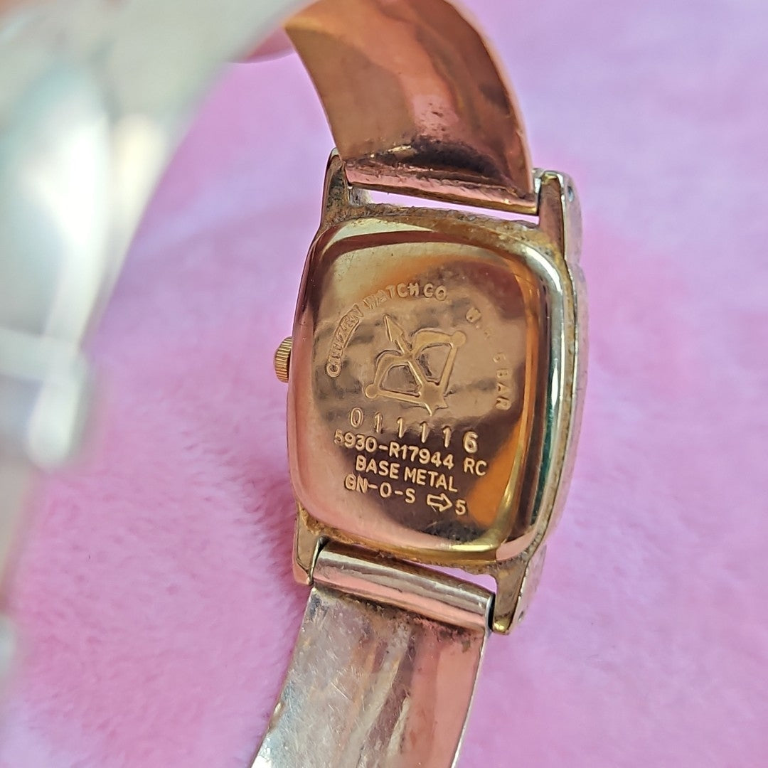 RELOJ CAJA ACERO PULSO ORO ORO 10 K 25.8 GRMS (SEMINUEVO)