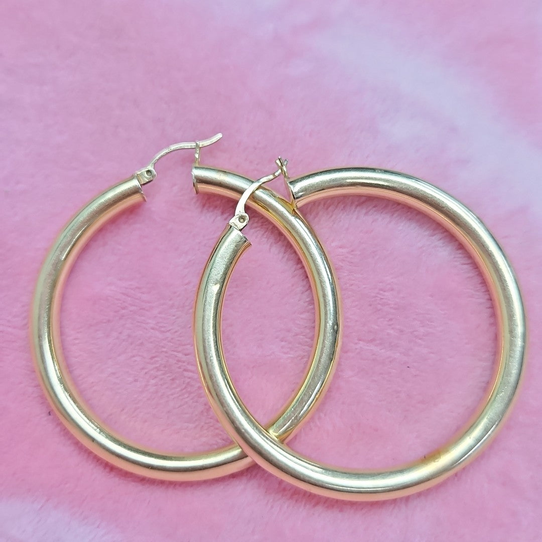 ARRACADAS PAR ORO 14 K 8.1 GRMS (SEMINUEVO)
