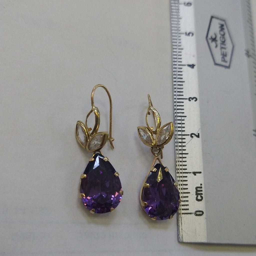 ARETES PAR ORO 10 K 3.9 GRMS (SEMINUEVO)