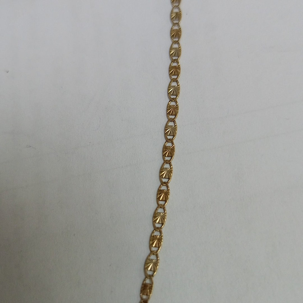 CADENA ORO COMBINADO 10 K 1,80 GRMS (SEMINUEVO)