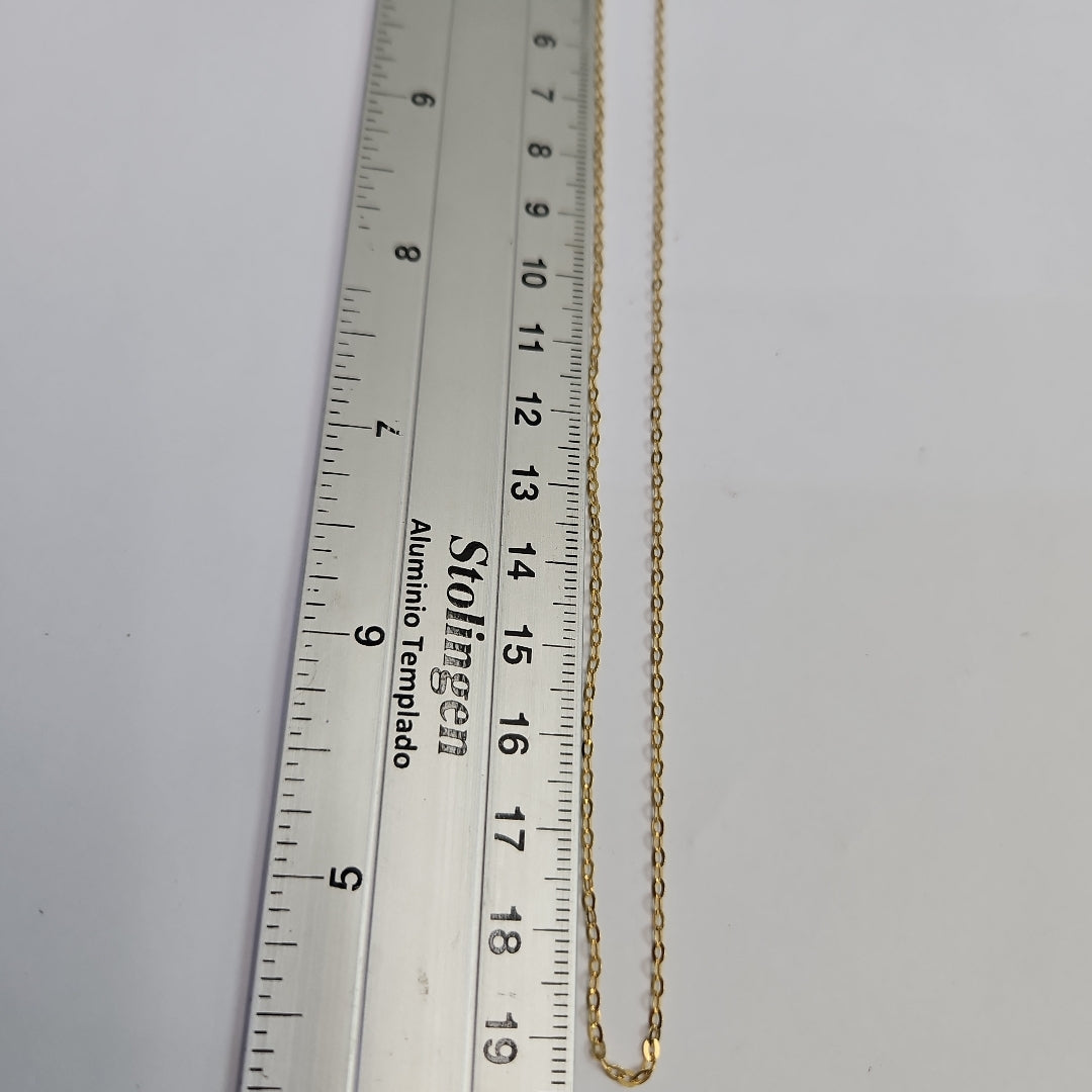 CADENA ORO 14 K 1,20 GRMS (SEMINUEVO)