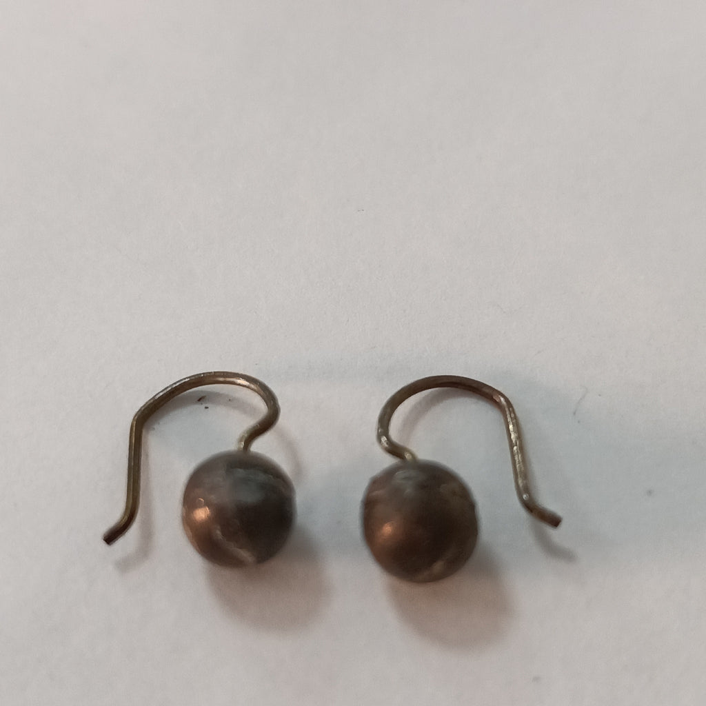ARETES PAR ORO 8 K 0.7 GRMS (SEMINUEVO)