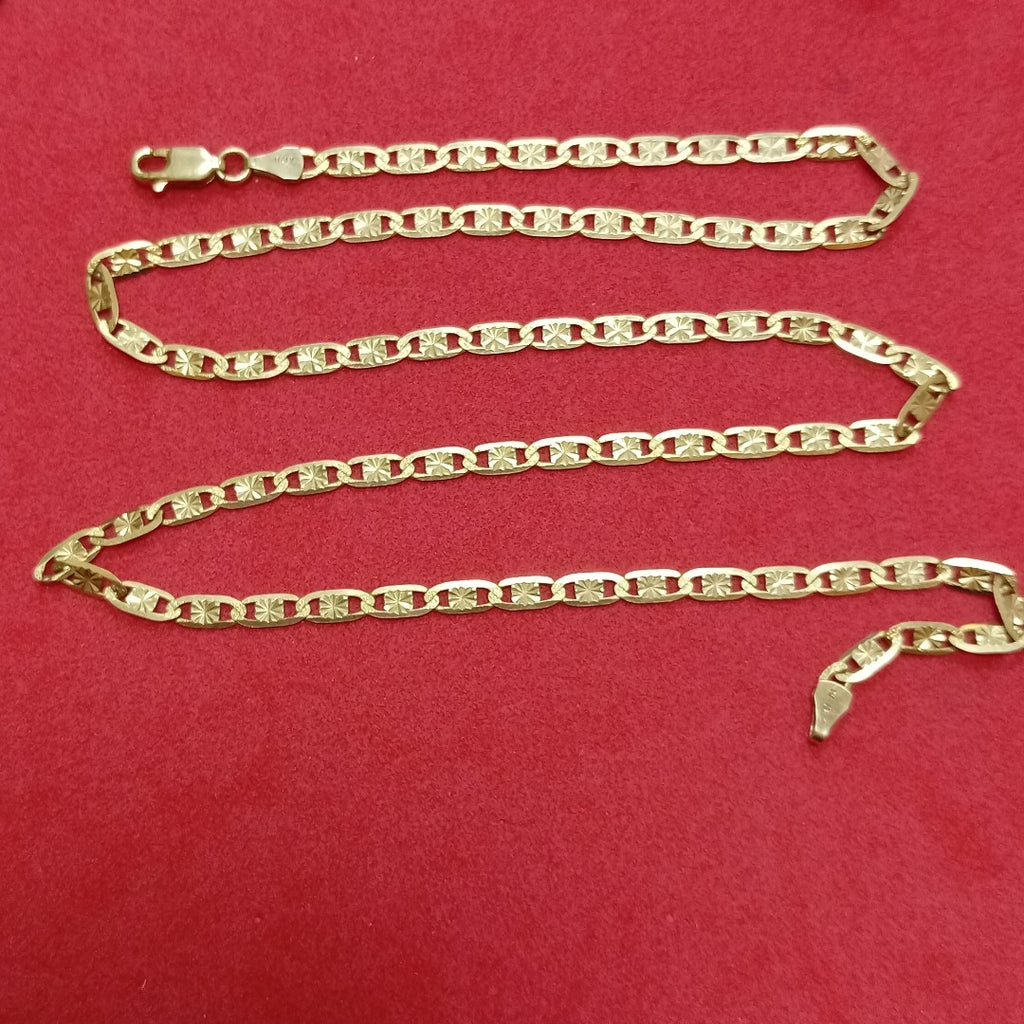CADENA ORO 14 K 7.5 GRMS (SEMINUEVO)