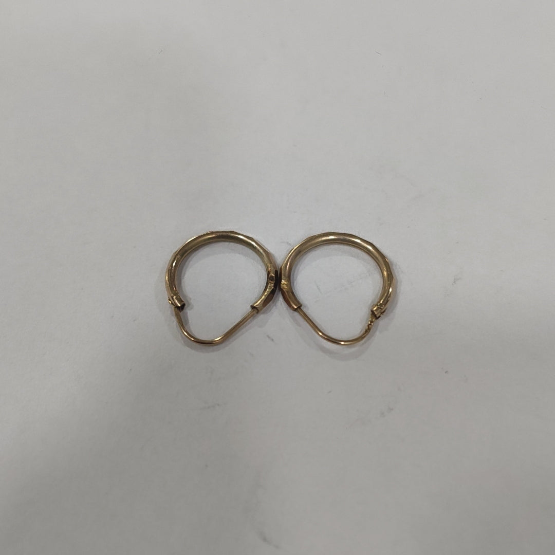 ARRACADAS PAR ORO 8 K 0.8 GRMS (SEMINUEVO)