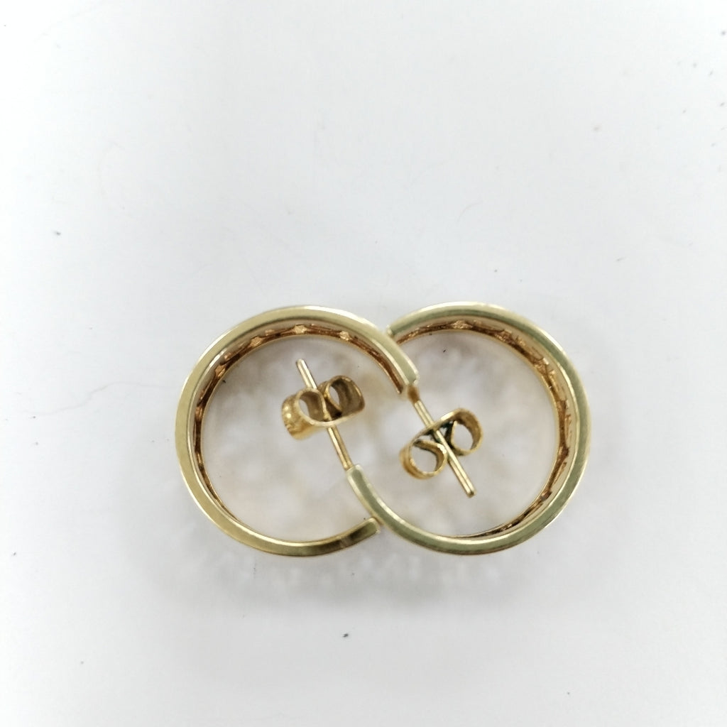 ARRACADAS PAR ORO 14 K 5,90 GRMS (SEMINUEVO)
