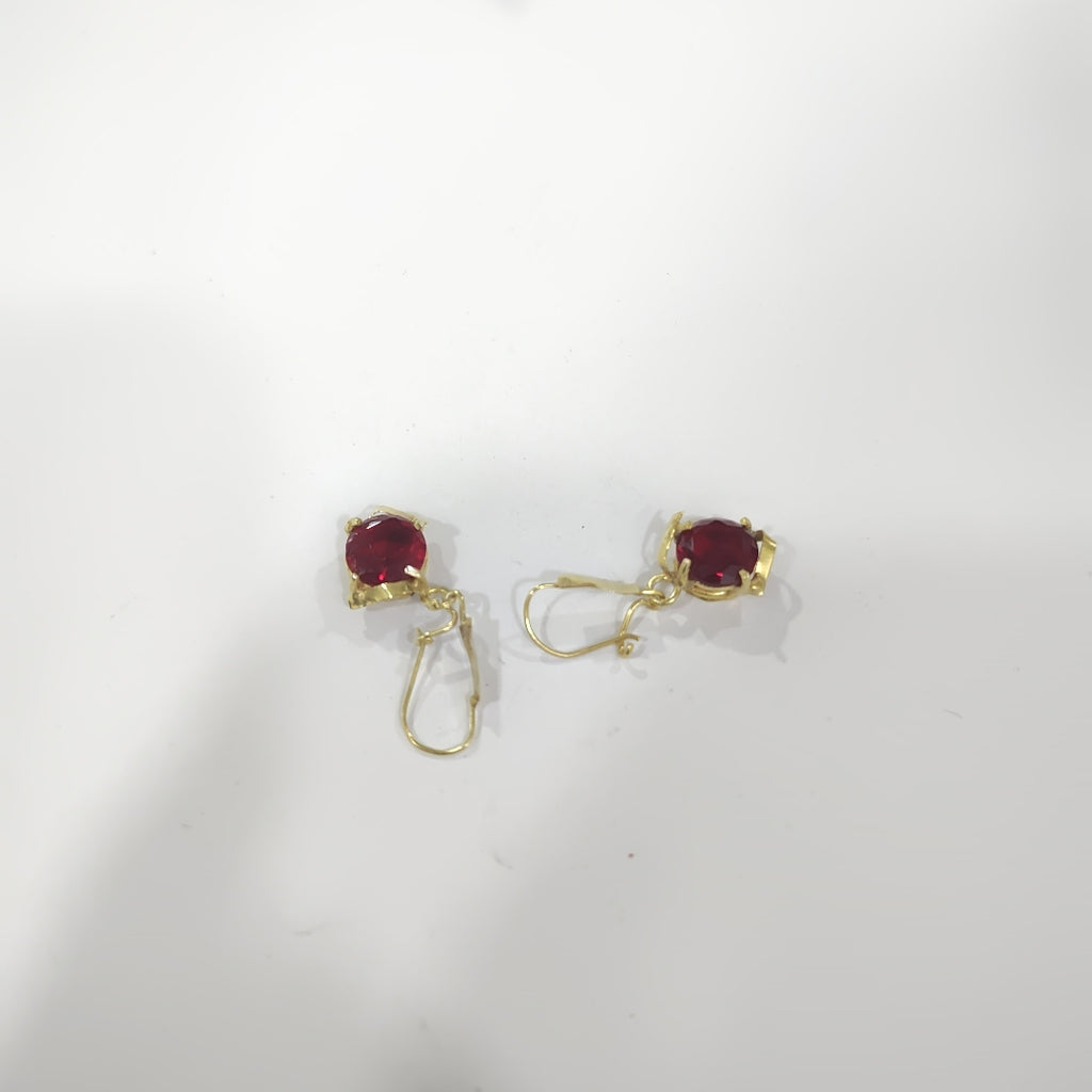ARETES PAR ORO 10 K 4.1 GRMS (SEMINUEVO)