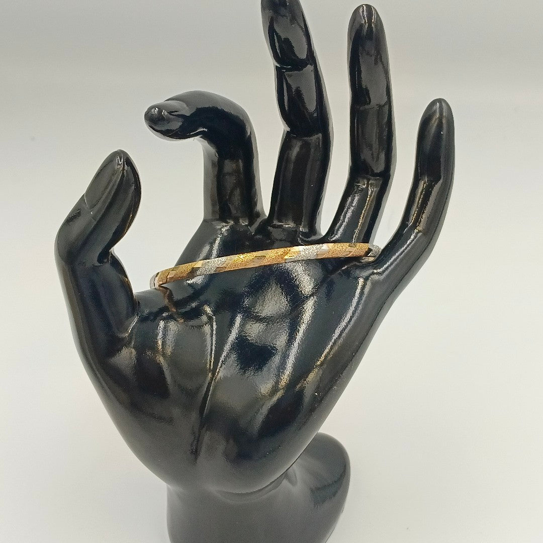 PULSERA RIGIDA ORO 14 K 4.7 GRMS (SEMINUEVO)