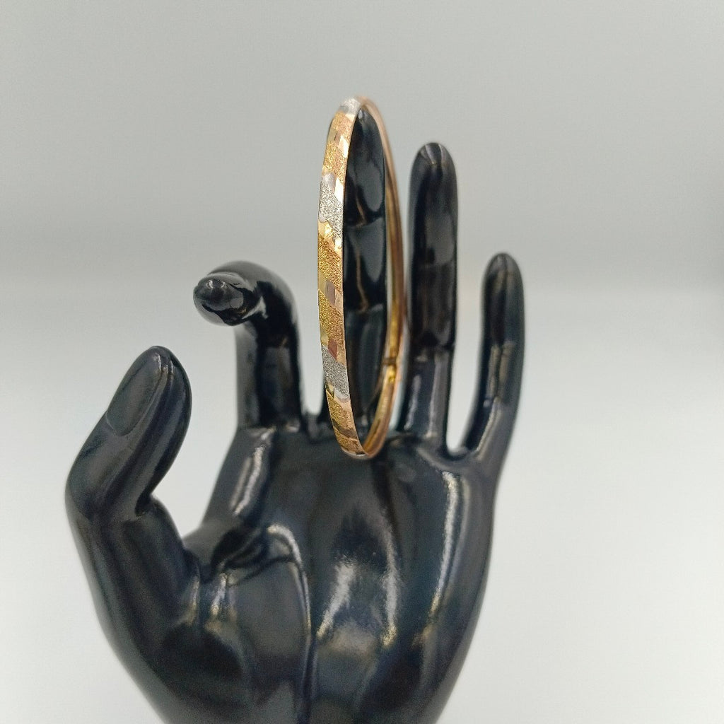 PULSERA RIGIDA ORO 14 K 4.7 GRMS (SEMINUEVO)