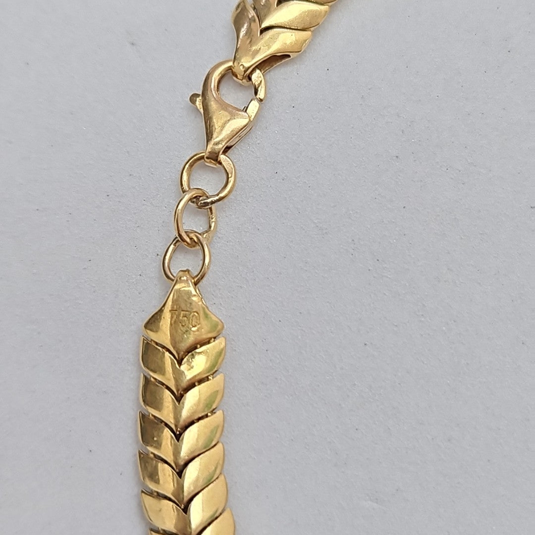 PULSERA ORO 18 K 9.8 GRMS (SEMINUEVO)