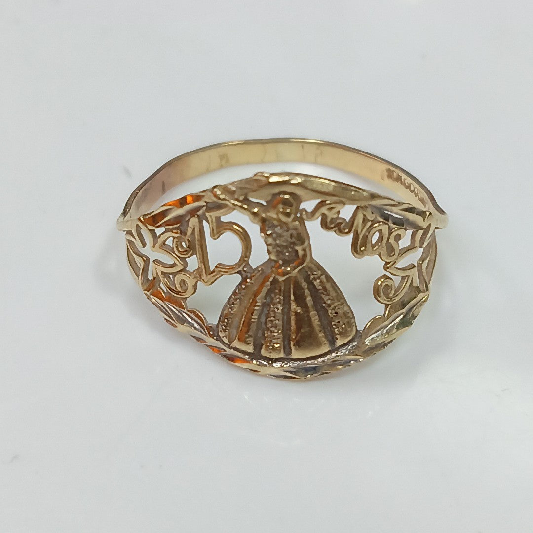 ANILLITO ORO 10 K 1,10 GRMS (SEMINUEVO)