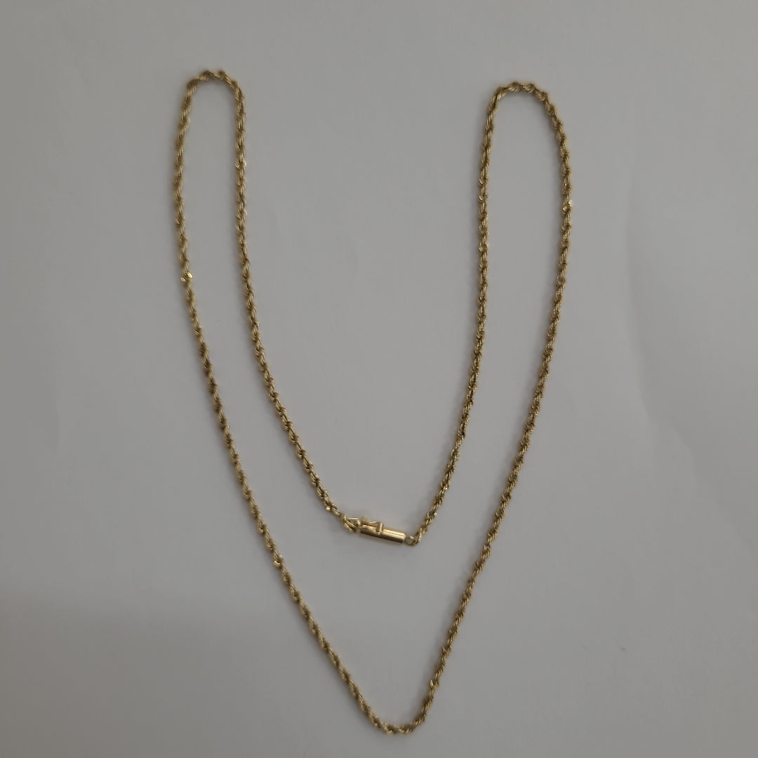 CADENA ORO 14 K 7.5 GRMS (SEMINUEVO)
