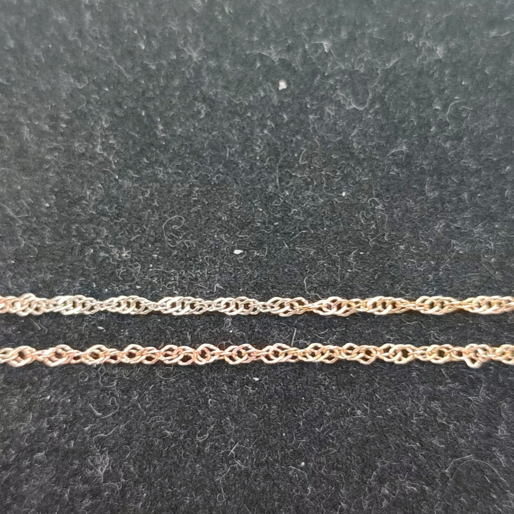 GARGANTILLA ORO, ORO COMBINADO 10 K 1.2 GRMS (SEMINUEVO)