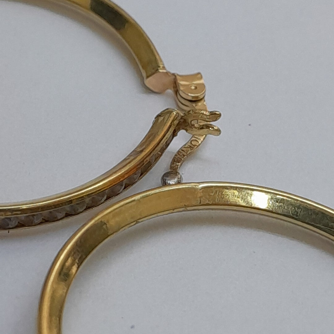 ARRACADAS PAR ORO 10 K 3.1 GRMS (SEMINUEVO)