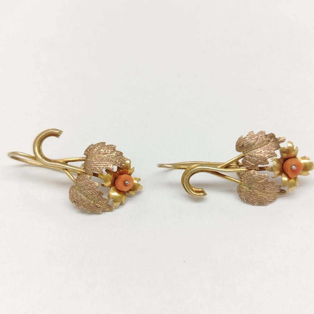 ARETES PAR ORO 10 K 2.6 GRMS (SEMINUEVO)