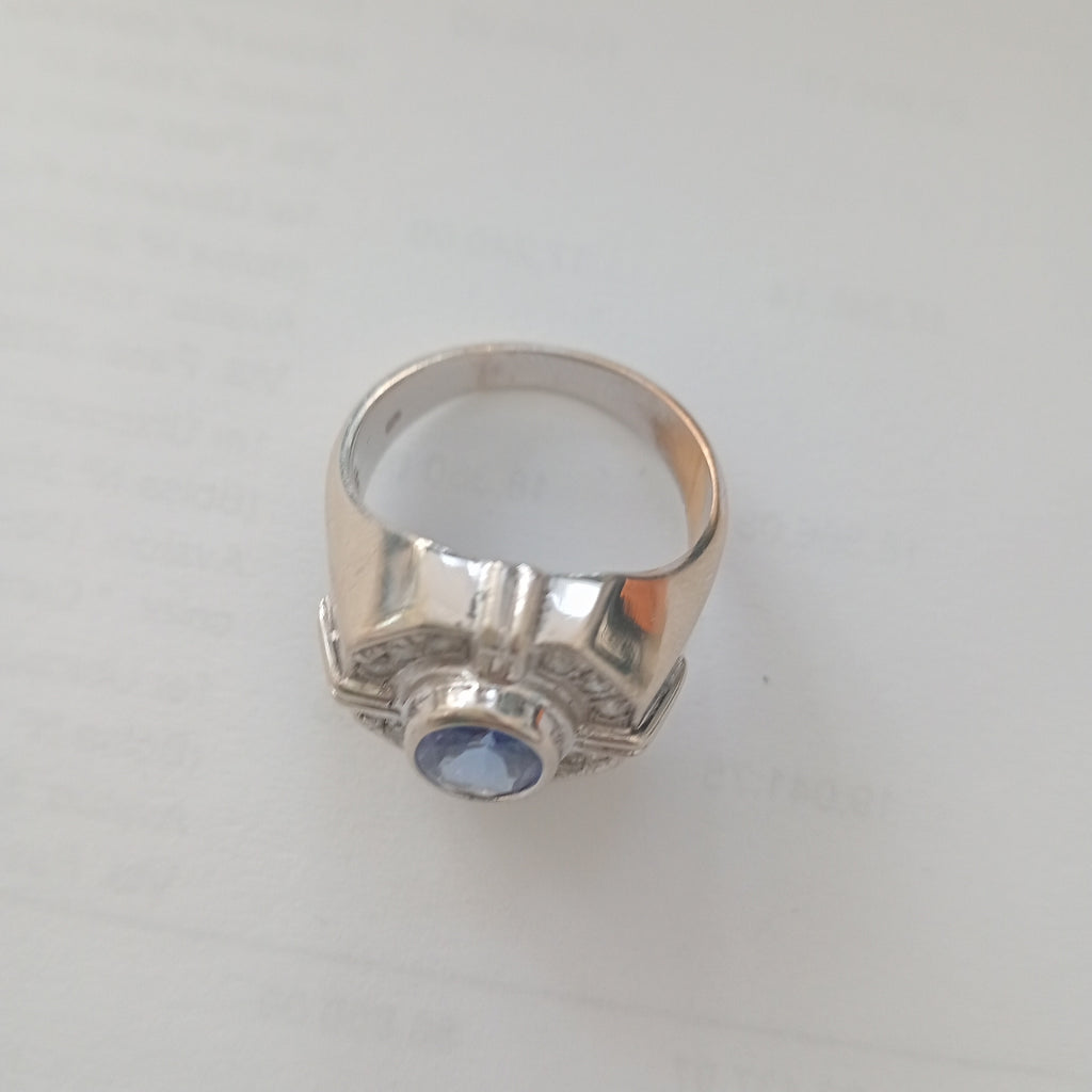 ANILLO ORO 14 K 12 GRMS (SEMINUEVO)