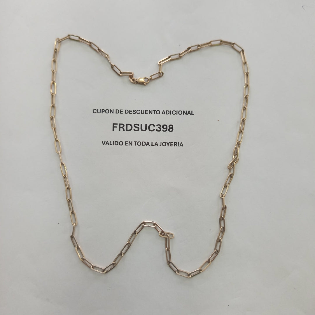 CADENA ORO 10 K 3,90 GRMS (SEMINUEVO)