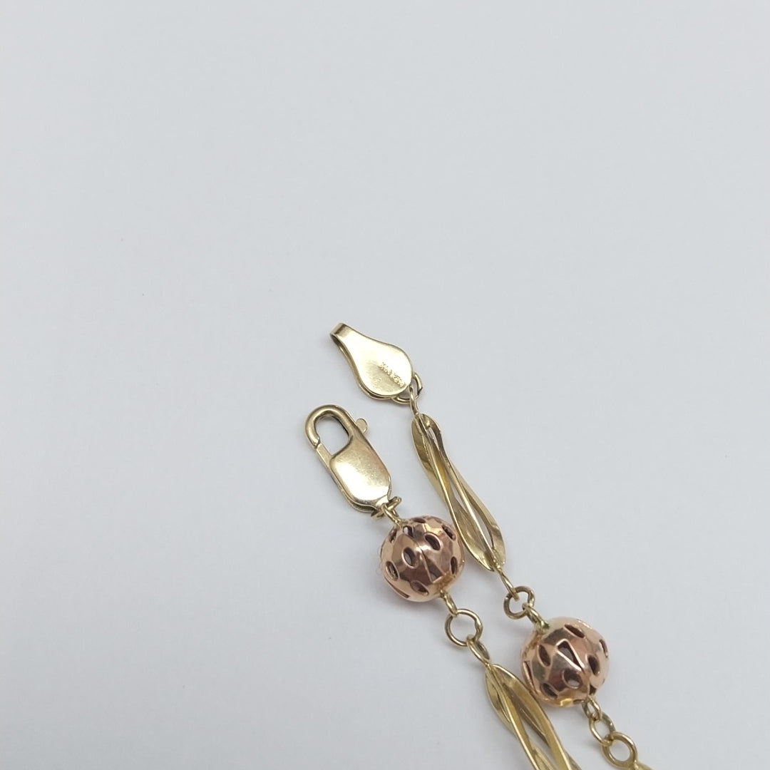 PULSERA ORO 14 K 5.5 GRMS (SEMINUEVO)
