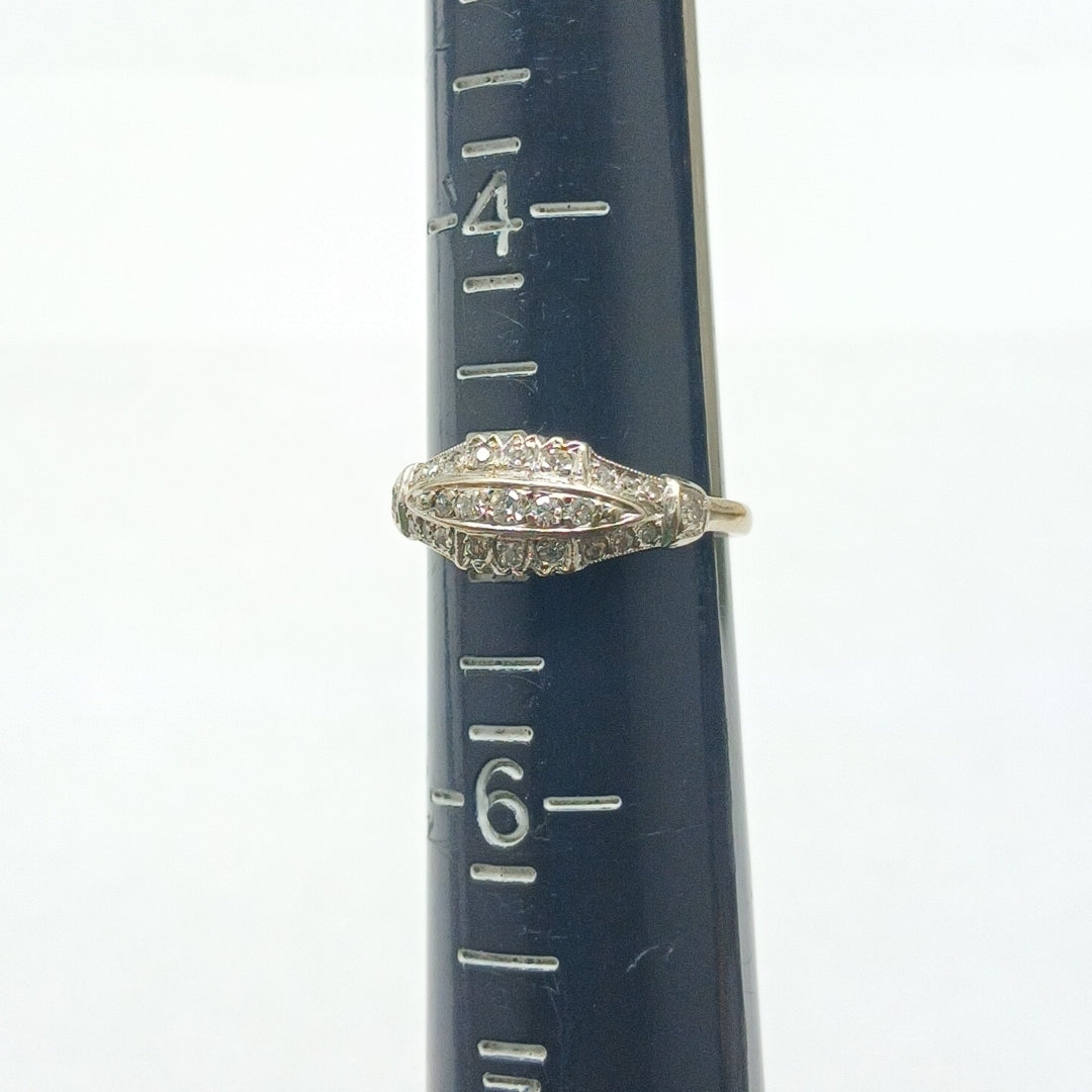 ANILLITO ORO BLANCO 14 K 2,00 GRMS (SEMINUEVO)