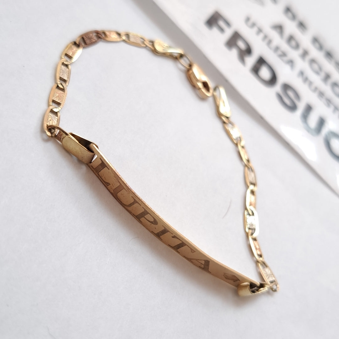 ESCLAVA ORO 10 K 2.9 GRMS (SEMINUEVO)