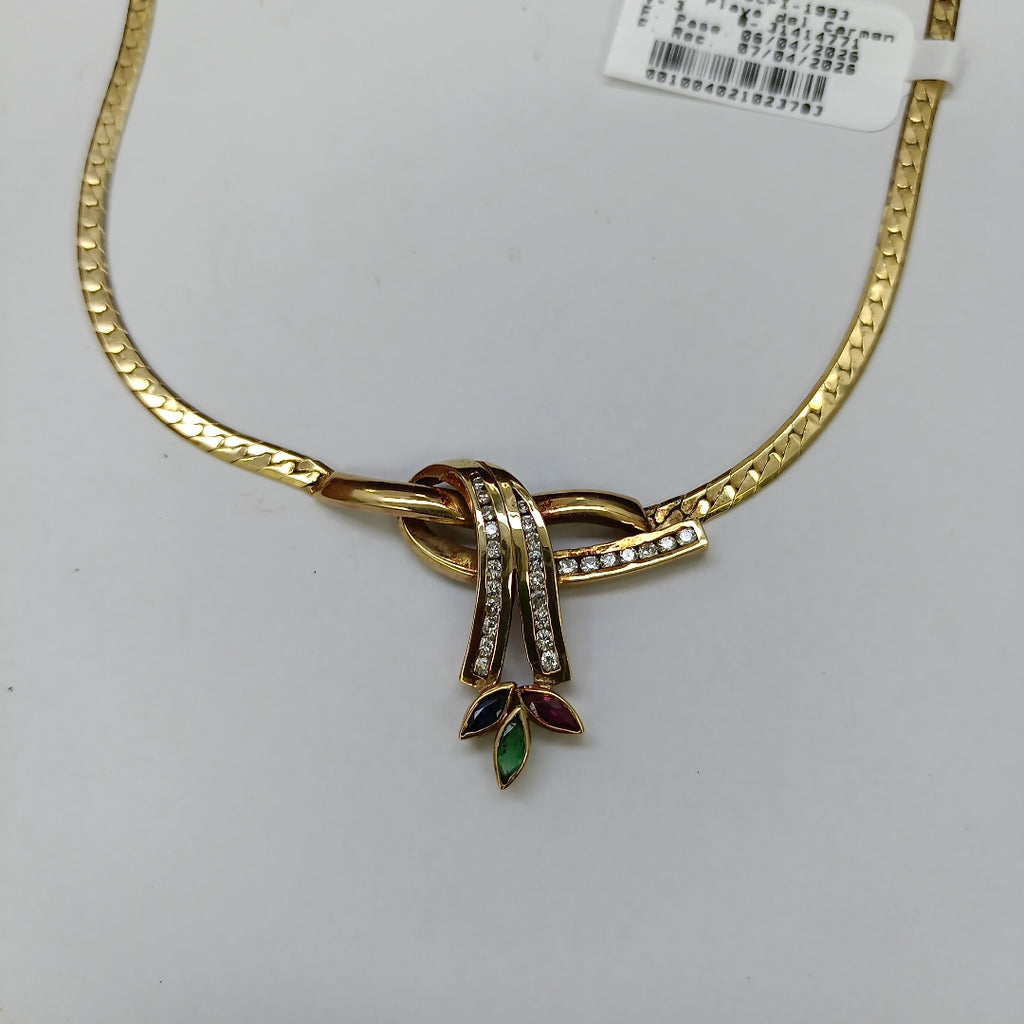 GARGANTILLA ORO 14 K 15.6 GRMS (SEMINUEVO)