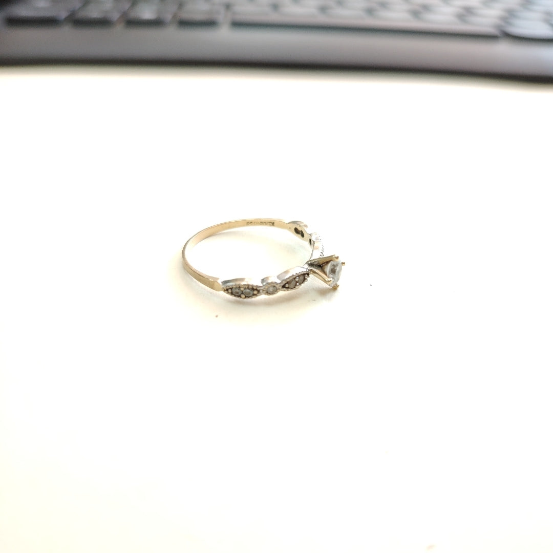SOLITARIO ORO 14 K 1.9 GRMS (SEMINUEVO)