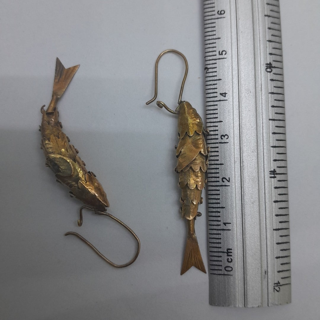 ARETES PAR ORO 8 K 3.2 GRMS (SEMINUEVO)