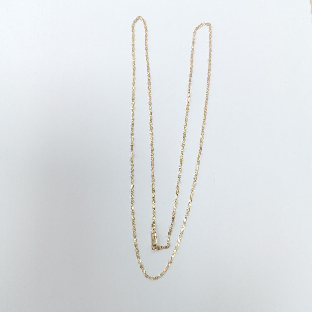 CADENA ORO,ORO COMBINADO 10 K 2,20 GRMS (SEMINUEVO)