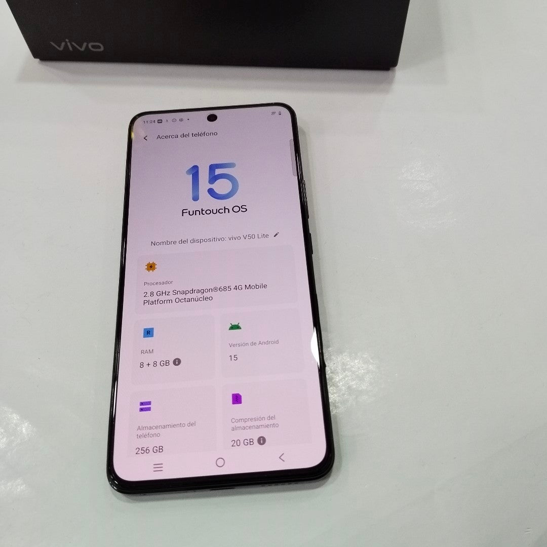 CELULAR VIVO V50 LITE V2441 (2025) 256 GB 8 GB RAM (SEMINUEVO)