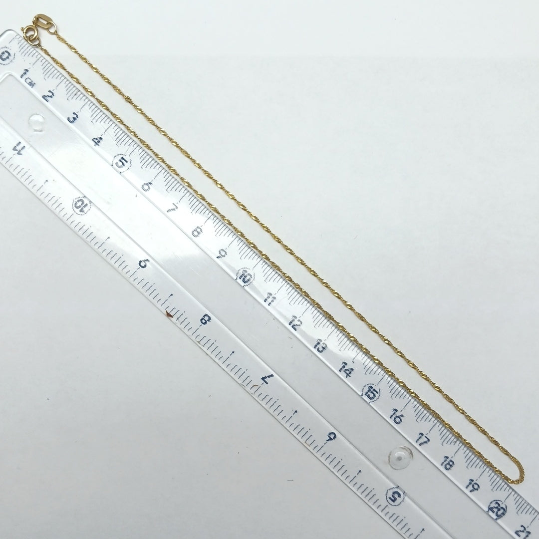 CADENA ORO 14 K 1,50 GRMS (SEMINUEVO)