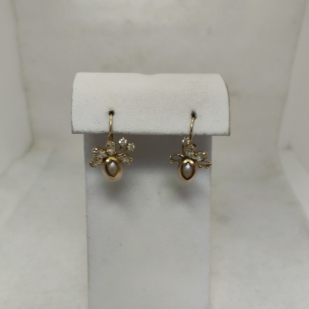 ARETES PAR ORO 10 K 3,40 GRMS (SEMINUEVO)