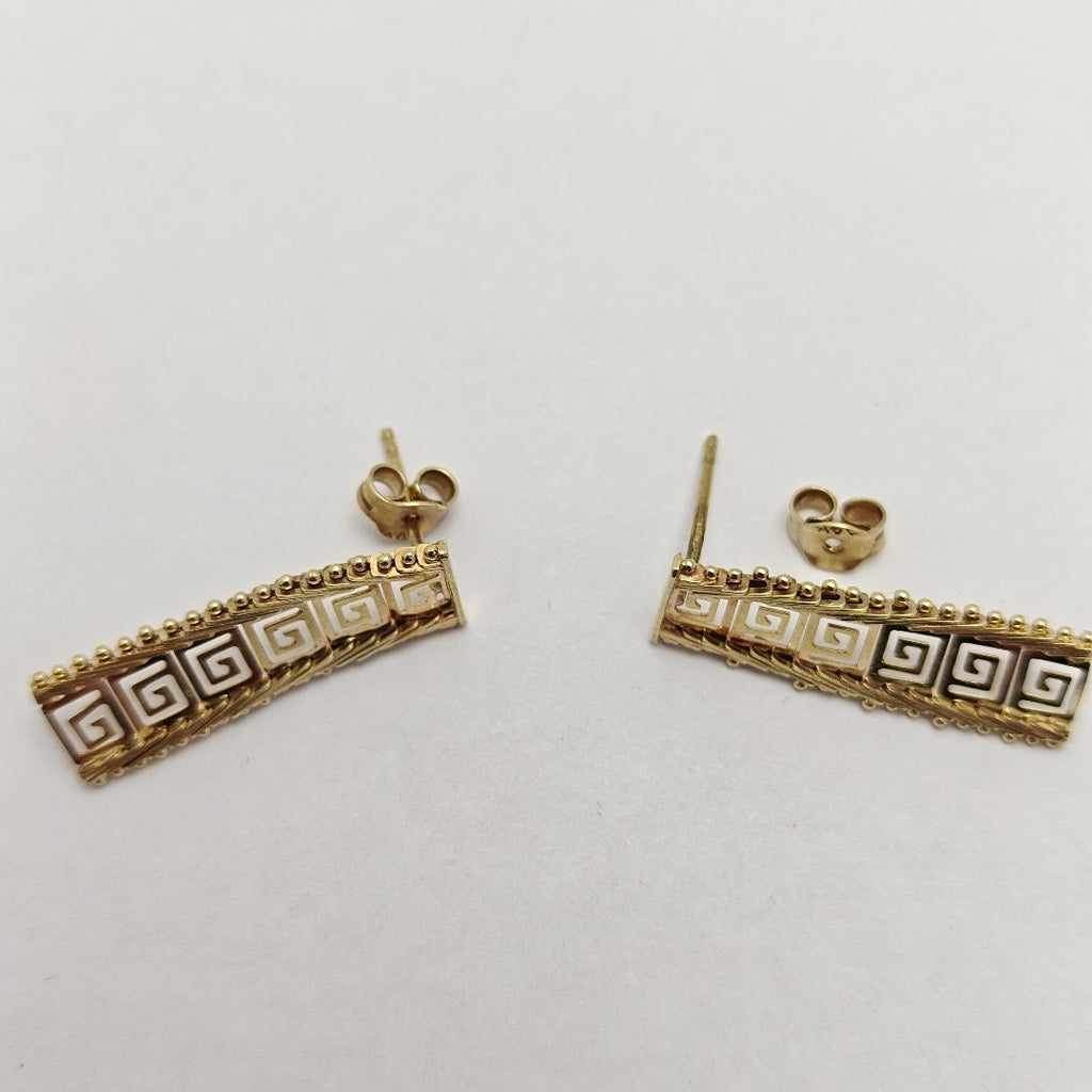BROQUELES PAR ORO 14 K 2,70 GRMS (SEMINUEVO)