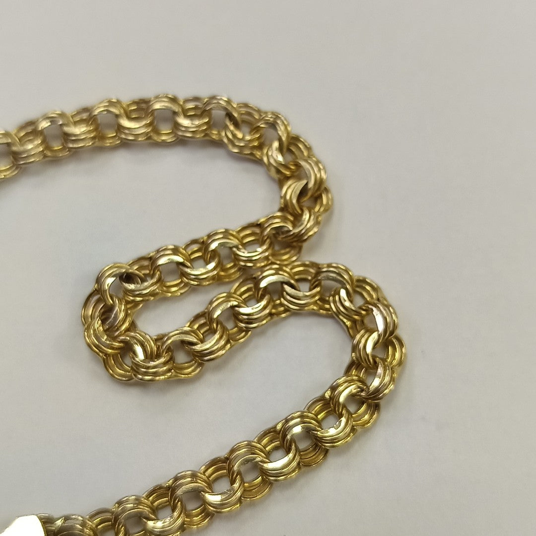 PULSERA ORO 10 K 3.6 GRMS (SEMINUEVO)