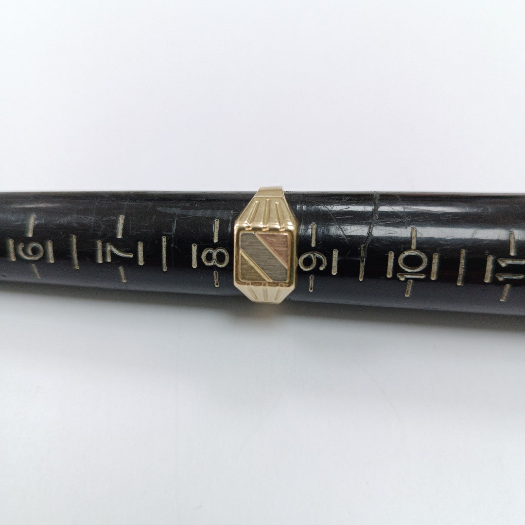 ANILLO ORO 14 K 3.4 GRMS (SEMINUEVO)