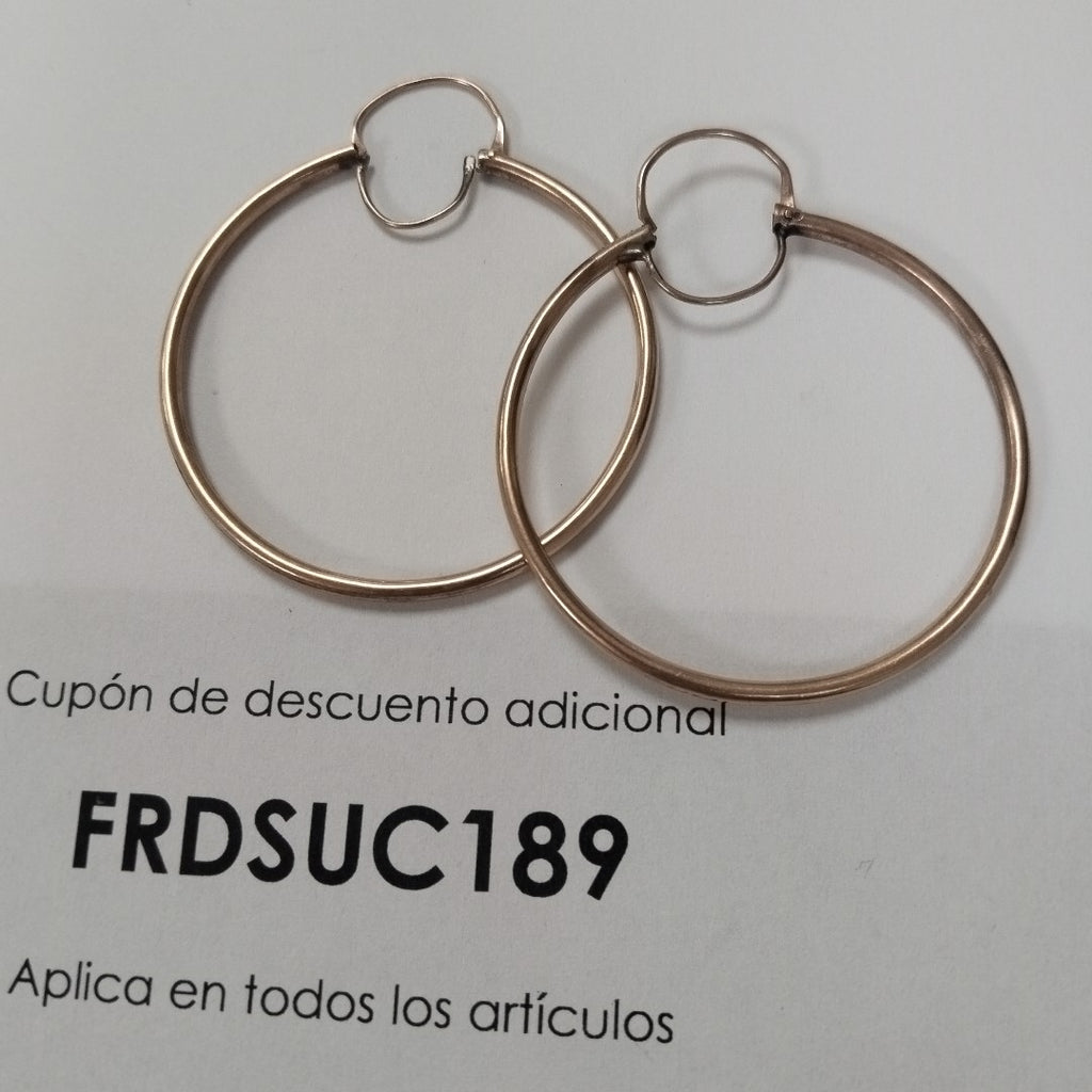 ARRACADAS PAR ORO 8 K 3.4 GRMS (SEMINUEVO)