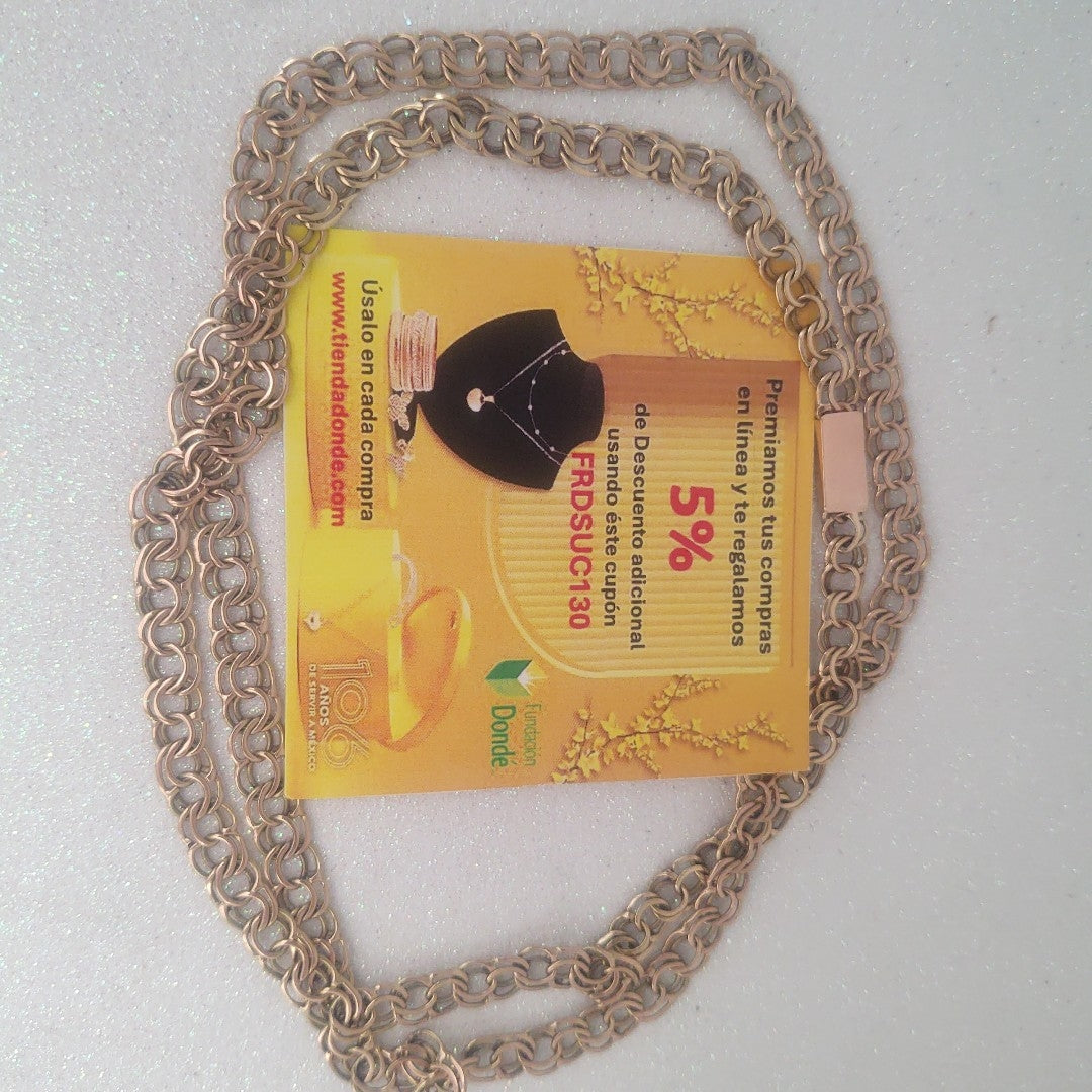 CADENA ORO 14 K 28.2 GRMS (SEMINUEVO)