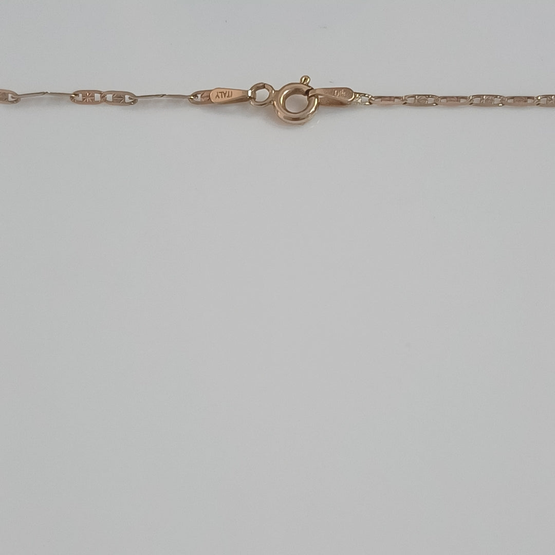 CADENA ORO COMBINADO 10 K 2.2 GRMS (SEMINUEVO)