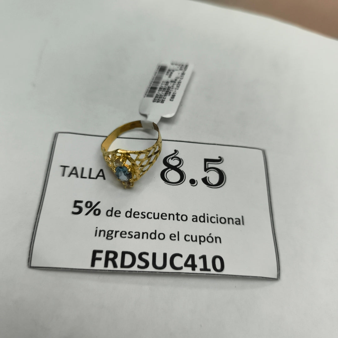 ANILLITO ORO 14 K 2.5 GRMS (SEMINUEVO)