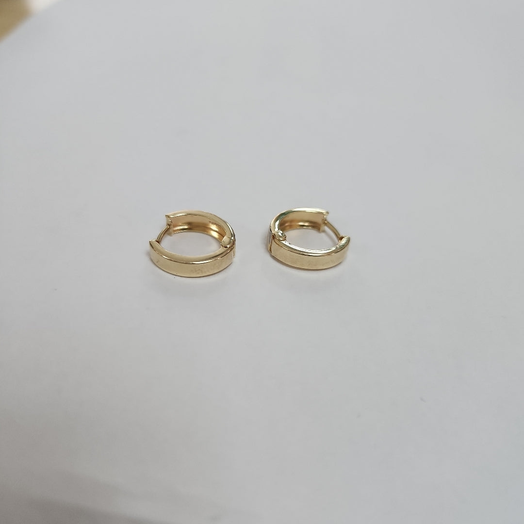 ARRACADAS PAR ORO 14 K 1.3 GRMS (SEMINUEVO)