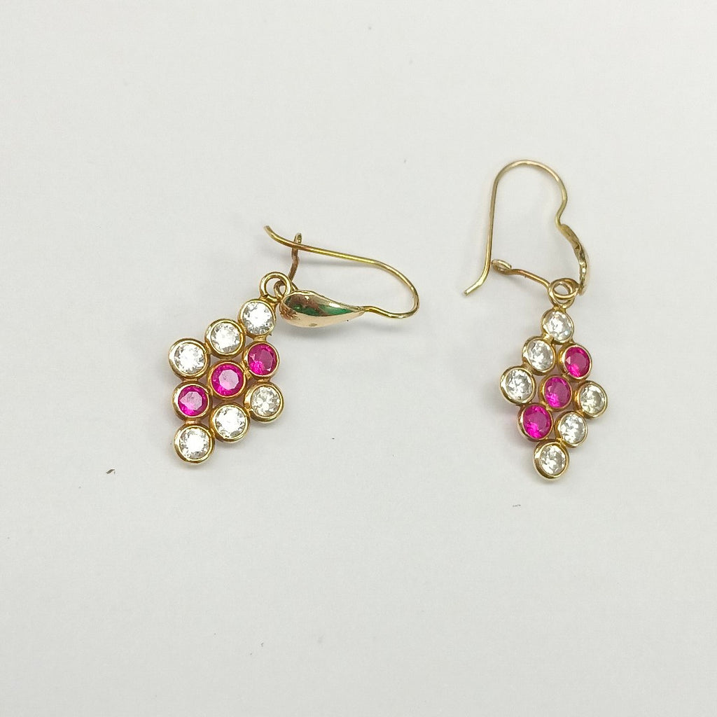 ARETES PAR ORO 14 K 1.7 GRMS (SEMINUEVO)