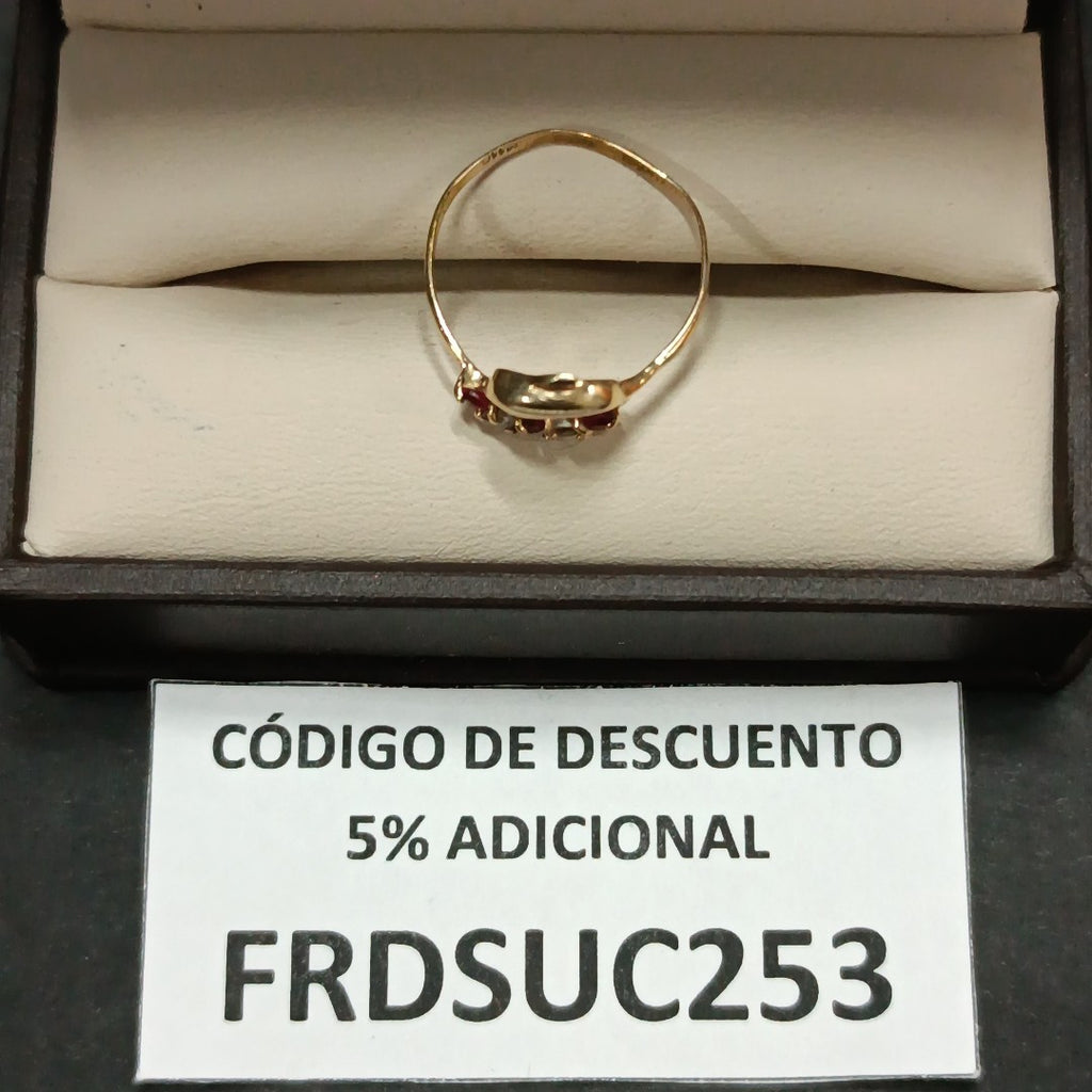 ANILLITO ORO 14 K 1.3 GRMS (SEMINUEVO)