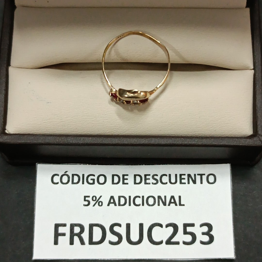 ANILLITO ORO 14 K 1.3 GRMS (SEMINUEVO)