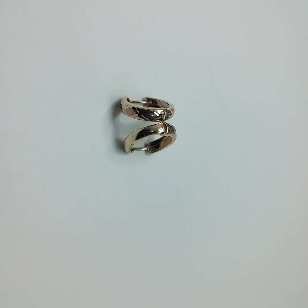 ARRACADAS PAR ORO 14 K 1.8 GRMS (SEMINUEVO)