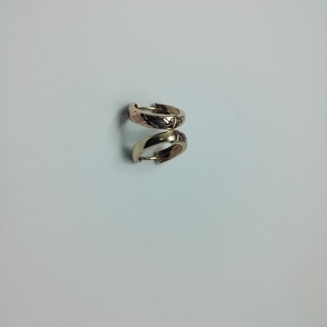ARRACADAS PAR ORO 14 K 1.8 GRMS (SEMINUEVO)