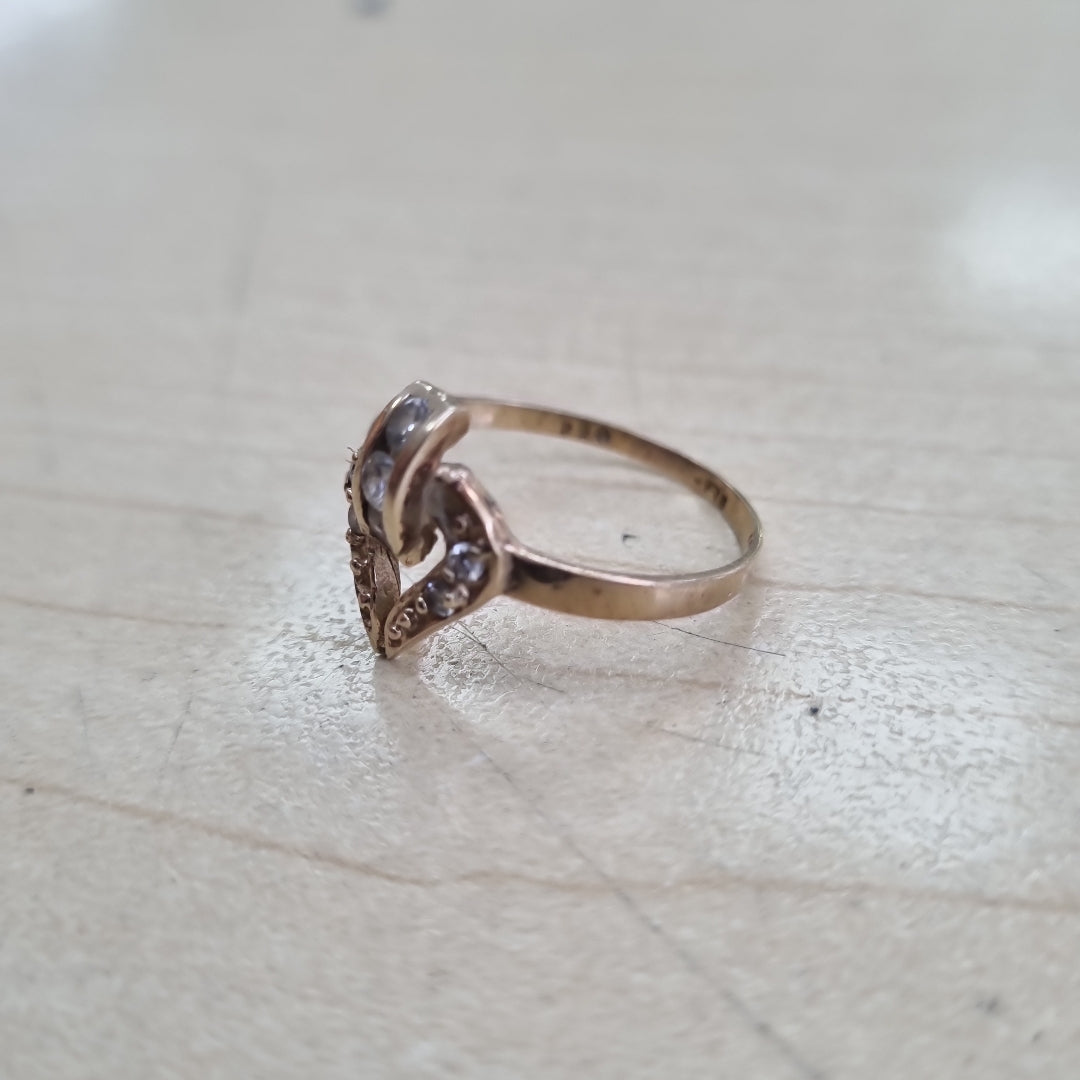 ANILLO ORO 10 K 1,30 GRMS (SEMINUEVO)