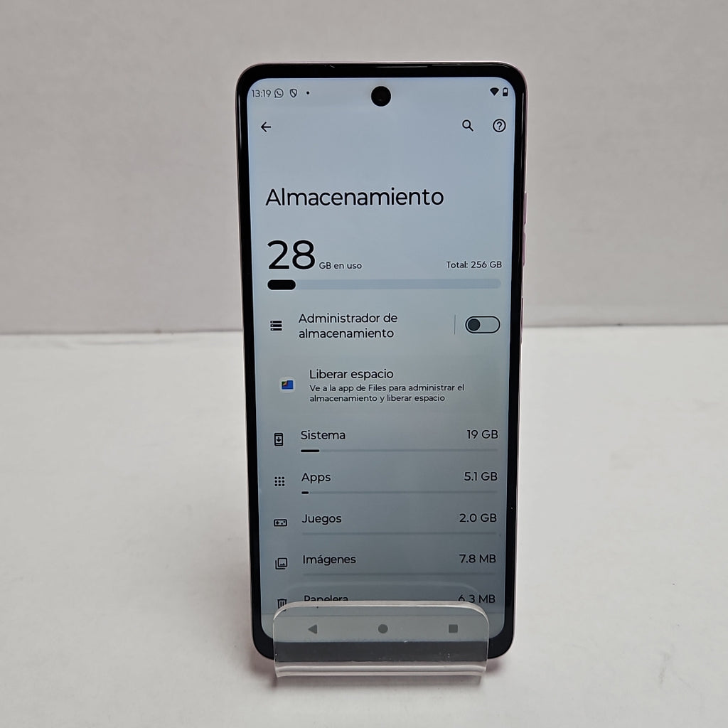 CELULAR MOTOROLA MOTO G24 XT2423-1 (2024) 256 GB 4 GB RAM (SEMINUEVO)