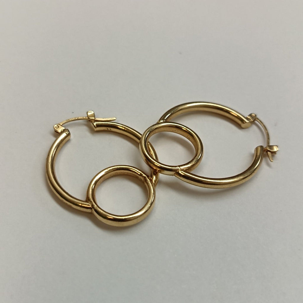 ARRACADAS PAR ORO 14 K 4,50 GRMS (SEMINUEVO)
