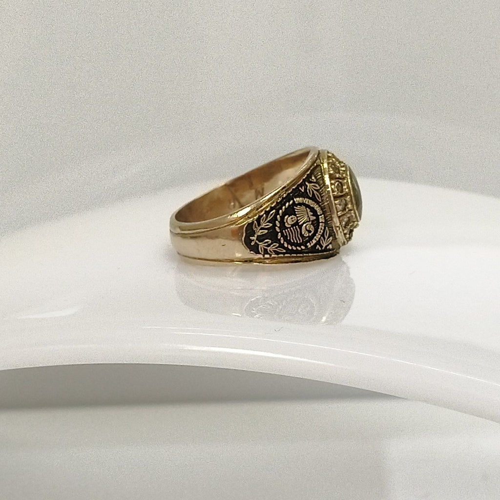 ANILLO DE GRADUACIÓN ORO 8 K 11.3 GRMS (SEMINUEVO)