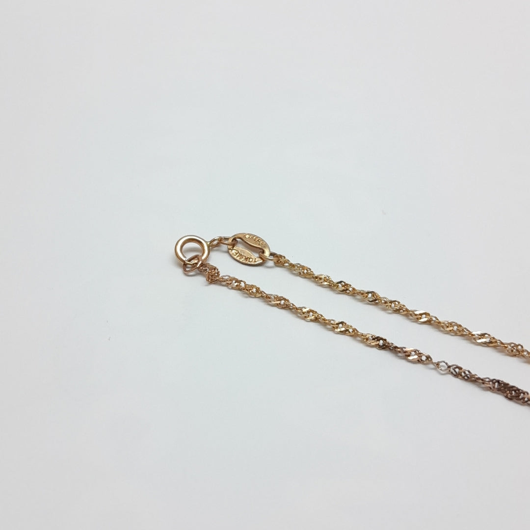 CADENA ORO 10 K 1,10 GRMS (SEMINUEVO)